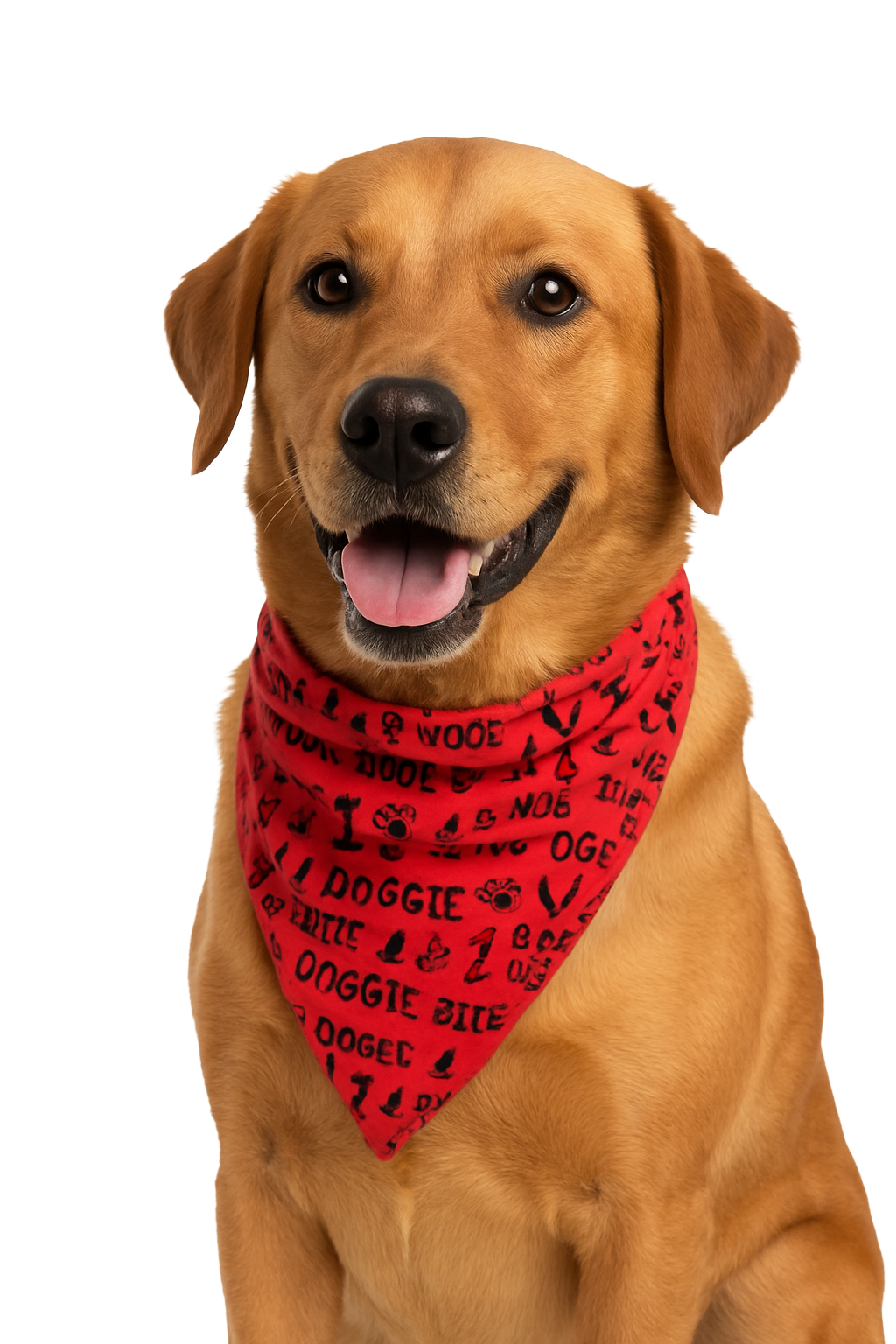 S3121 Doggie Bandana Red