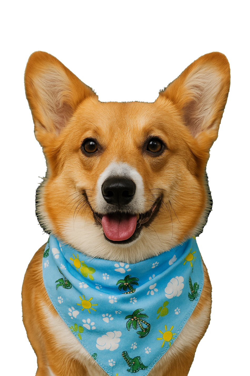 S3141 Summer Bandana Blue