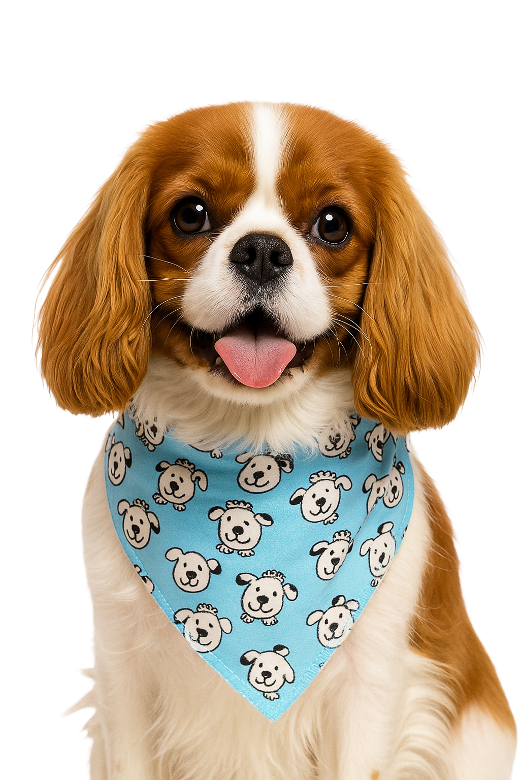 PKS4 60 Assorted DOGGIE Tieback Dog Grooming Bandanas / Groomers Bulk Package