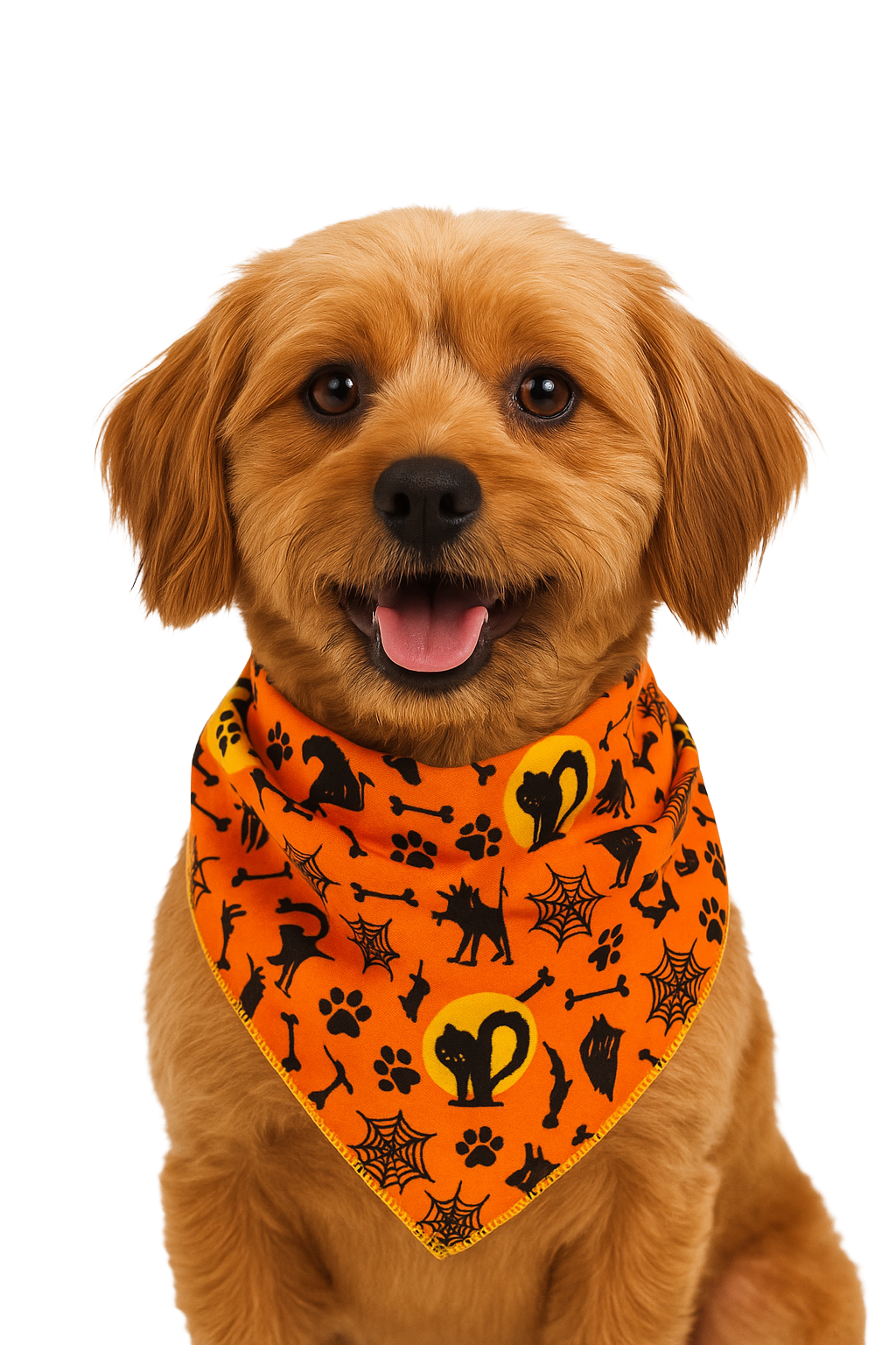 S3214 Halloween Bandana Orange