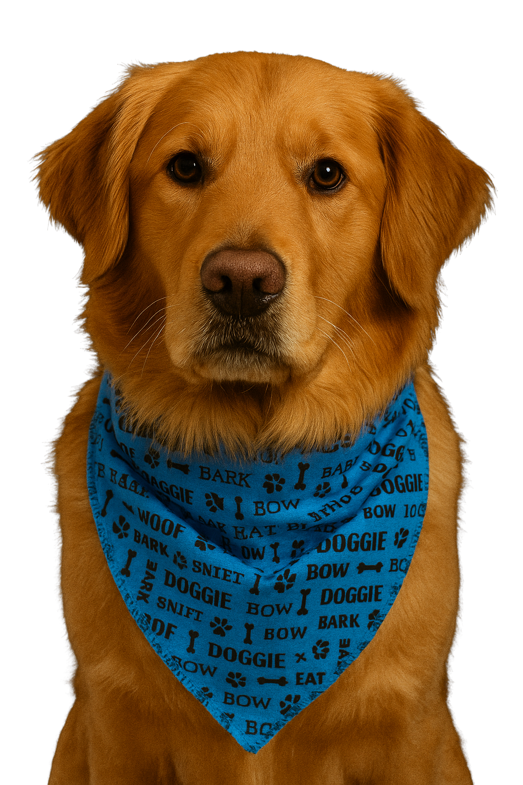 S3222 Doggie Bandana Blue