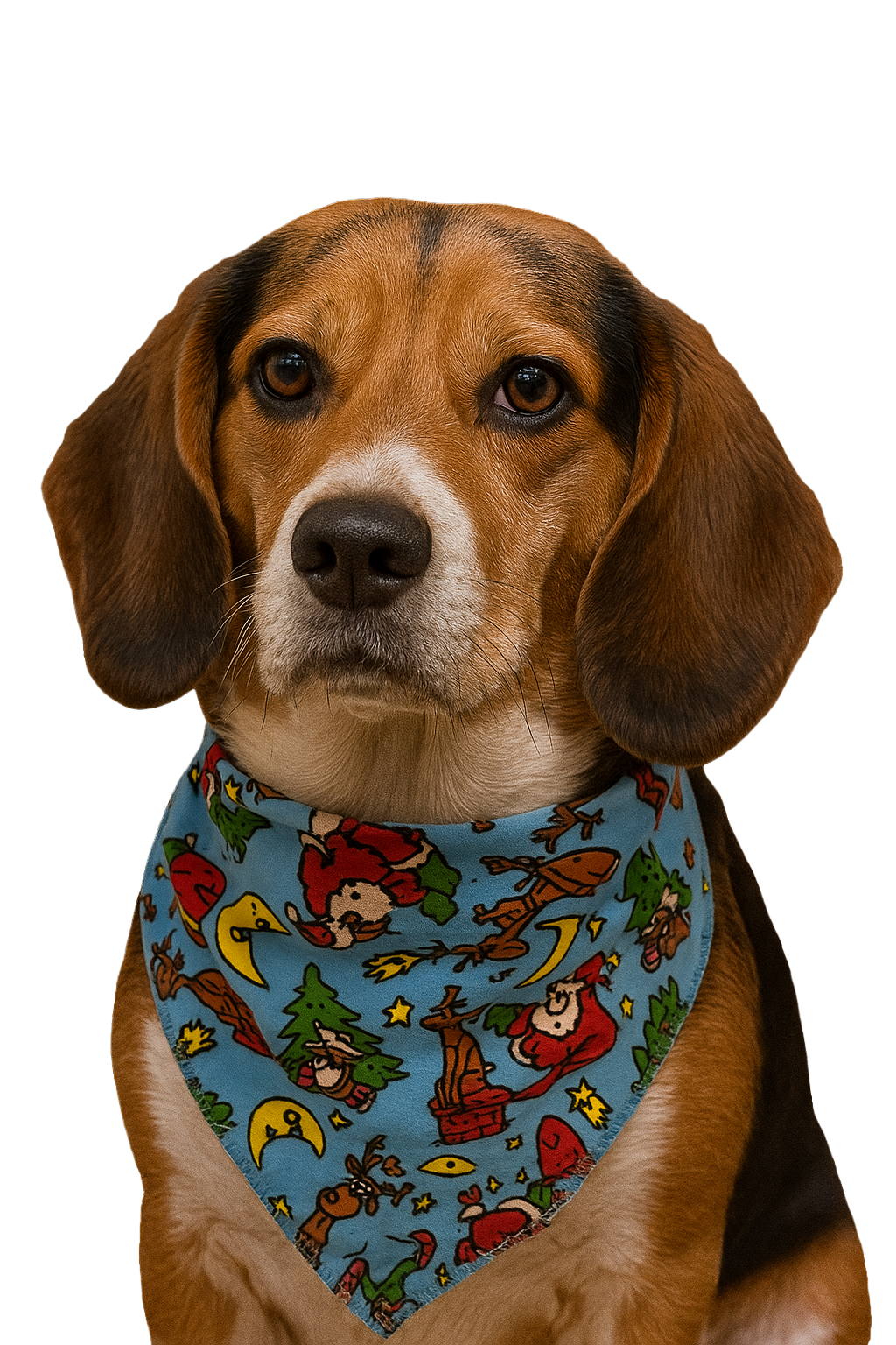 S3223 Christmas Bandana