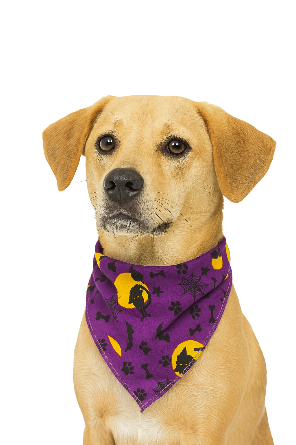 S3229 Halloween Bandana Purple