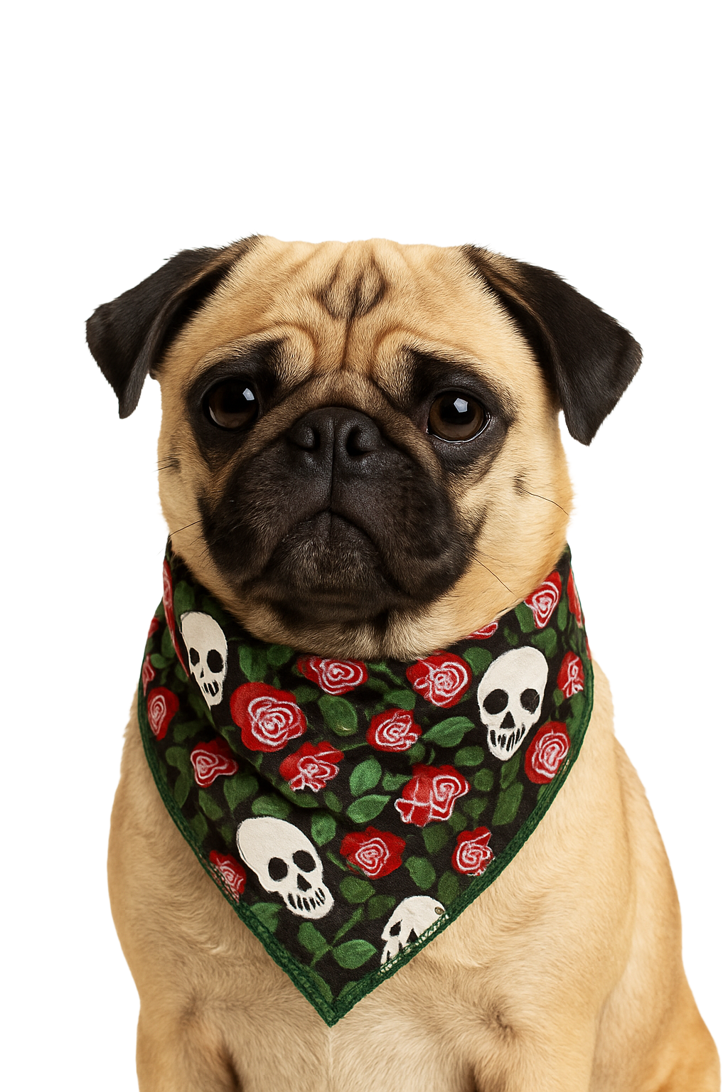 S3024 Skull Doggie Bandana