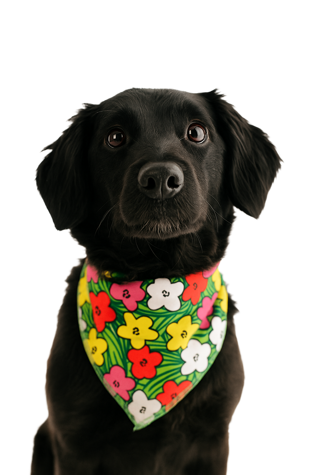 S3268 Flowers Doggie Bandana