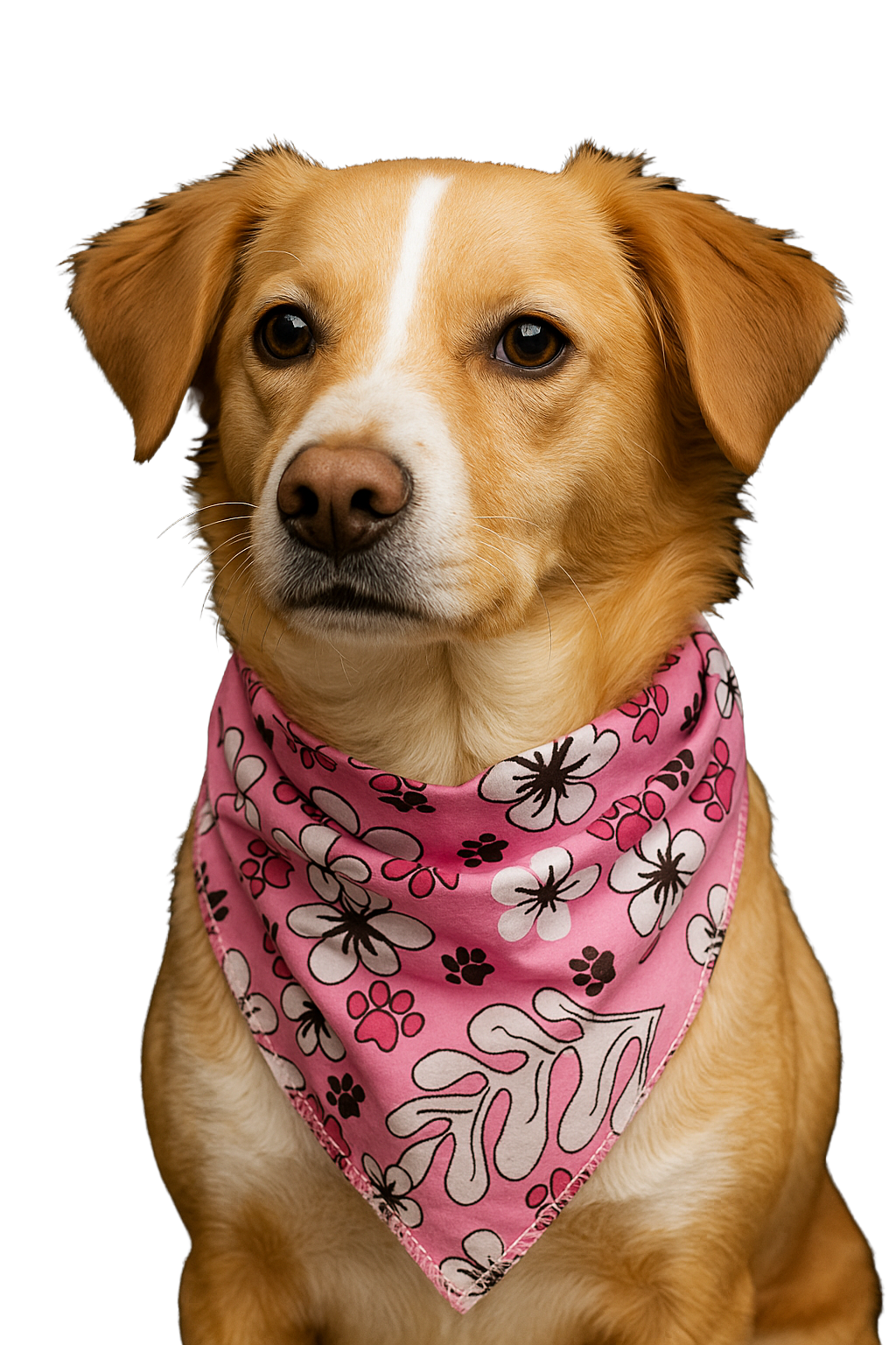 S3269 Flowers Bandana Aloha