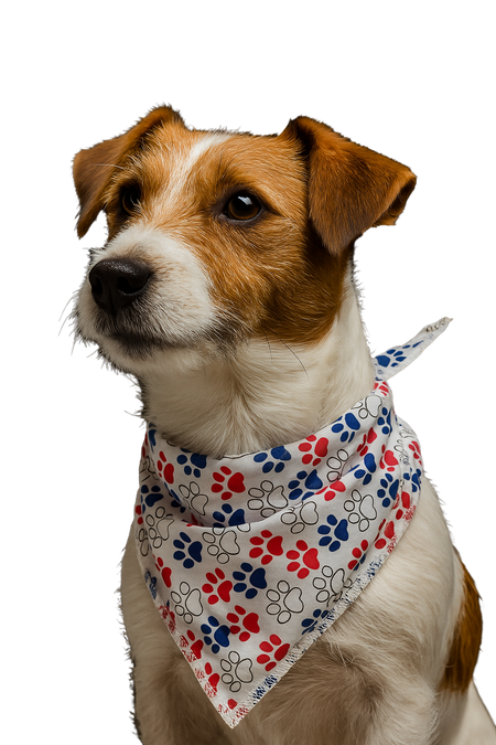 S3027 Patriotic Paws Bandana