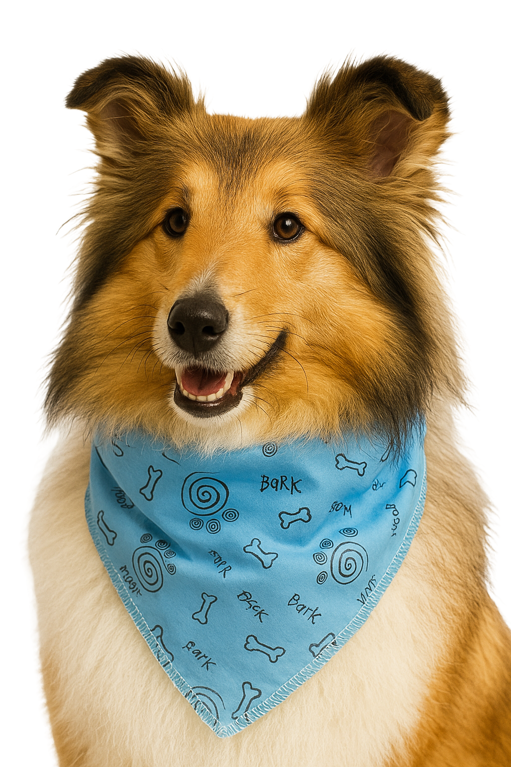 S3270 Bark, Woof, Bone Bandana