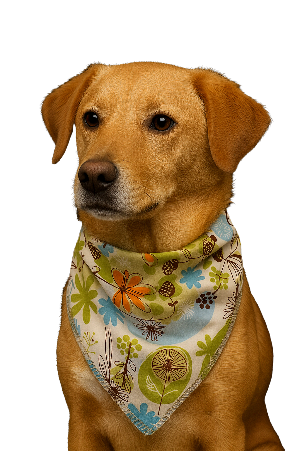 S3273 Flowers  Bandana