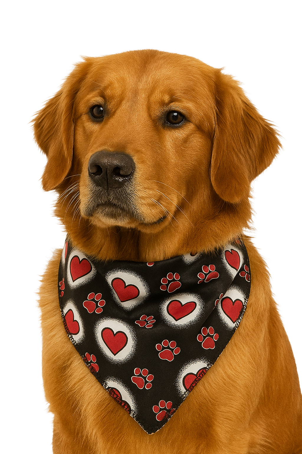 PKS7 60 Assorted VALENTINE'S DAY Tieback Dog Grooming Bandanas / Groomers Bulk Package