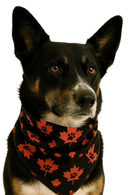 S3282 Maple Leaves Bandana
