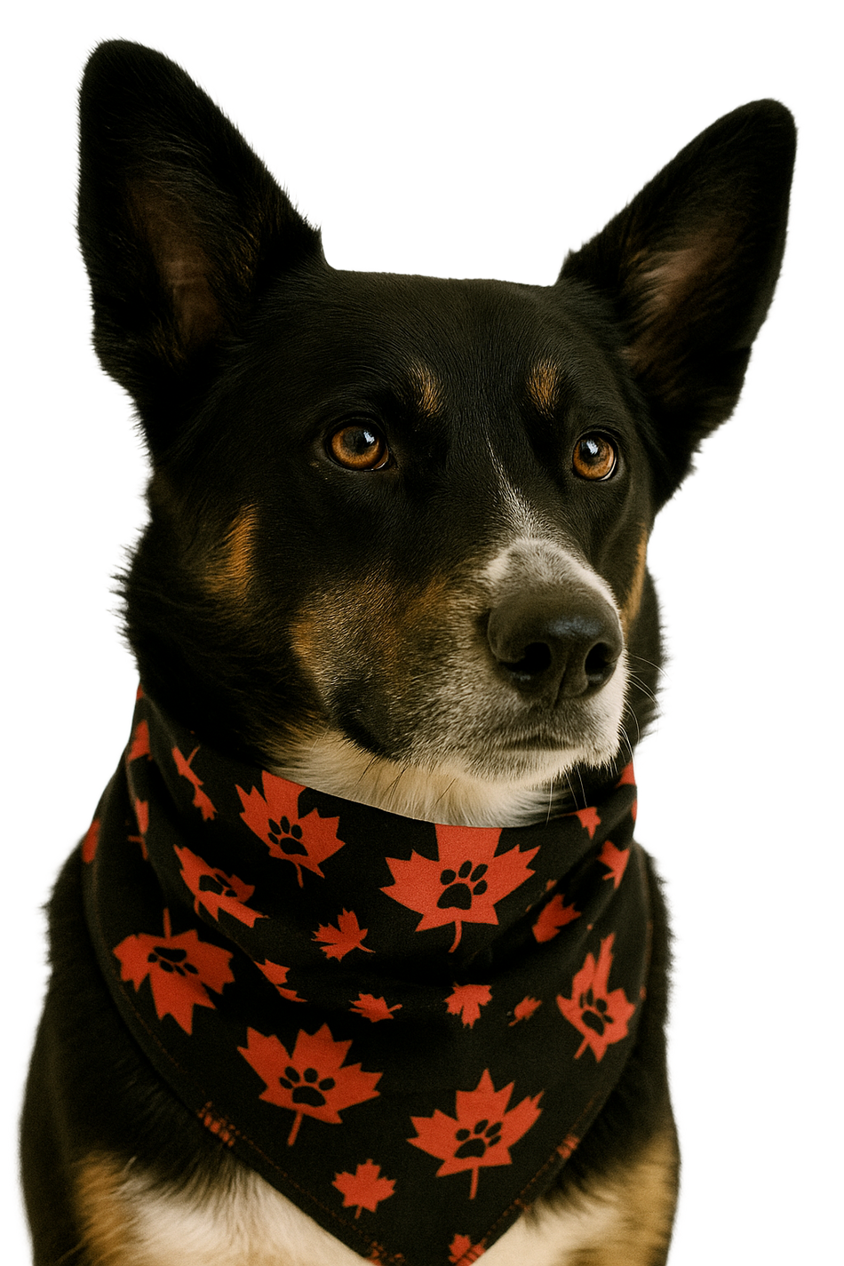 S3282 Maple Leaves Bandana