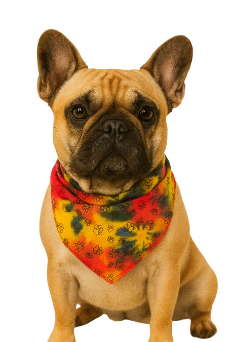 PKS3 60 Assorted Casual Tieback Dog Grooming Bandanas / Groomers Bulk Package