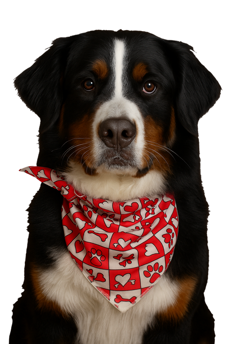 S3003 Valentine's Bandana