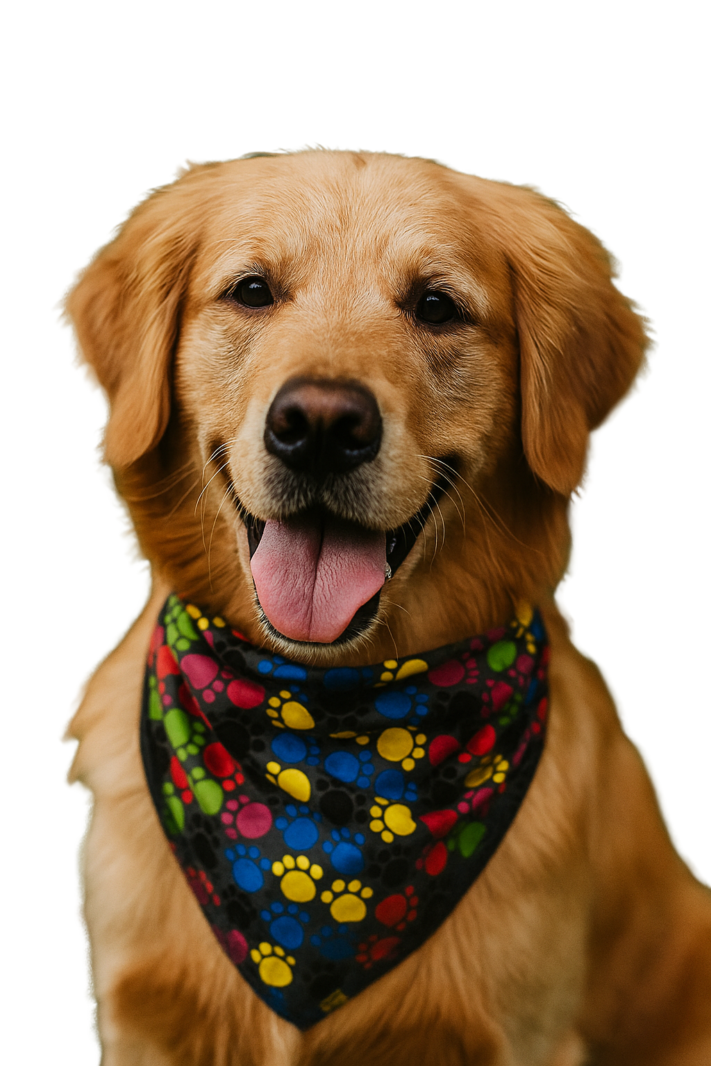 S3045 Colorful Paws Bandana