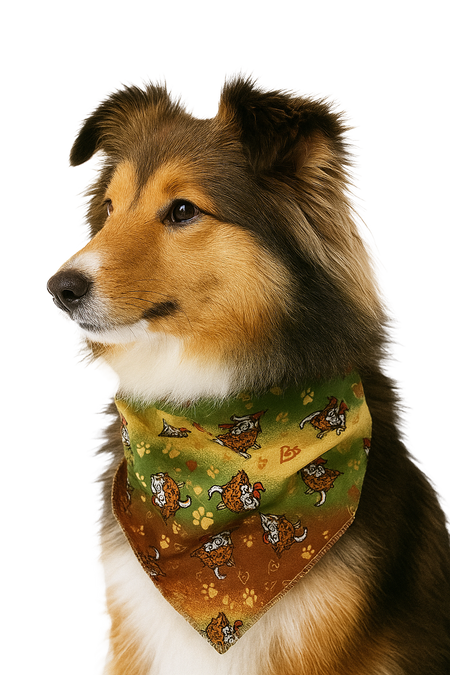 PKS11 60 Assorted FALL THANKSGIVING Tieback Dog Grooming Bandanas / Groomers Bulk Package