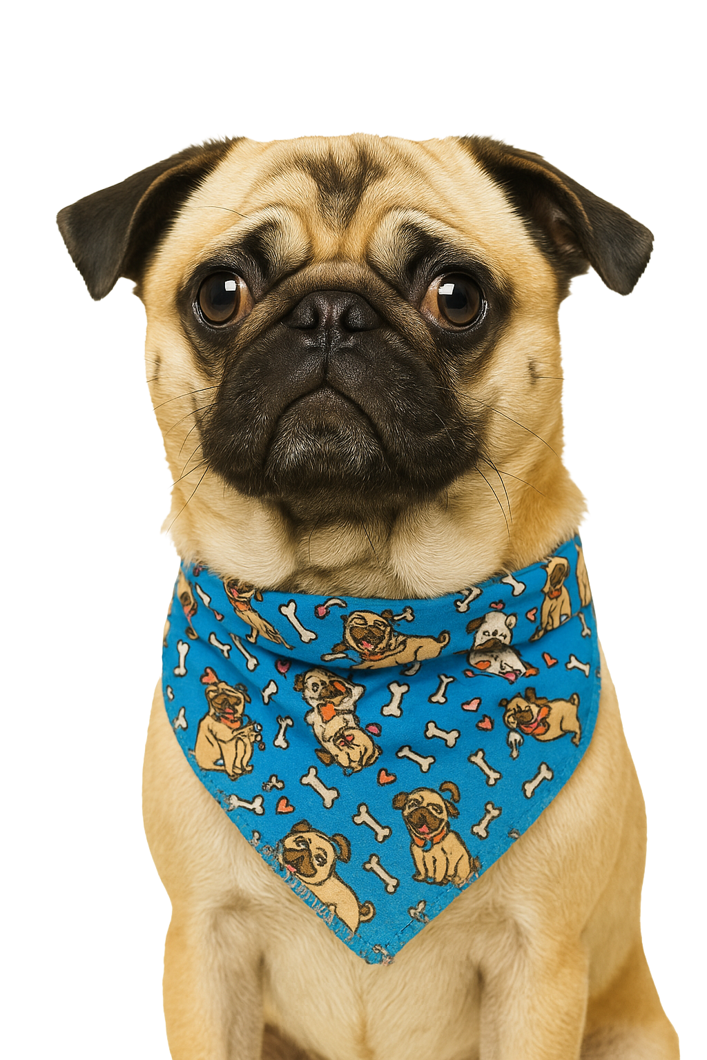 S3085 Doggie Bandana Blue