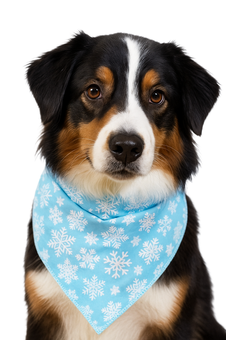 S3097 Snow Flakes, Blue