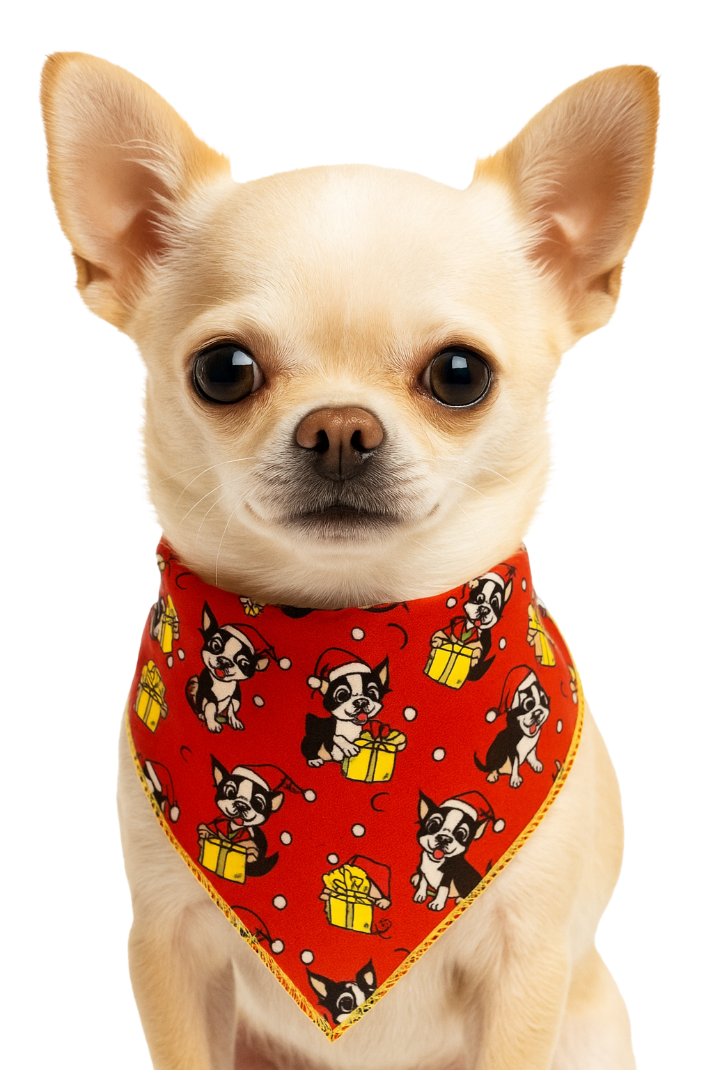 SA3101 Christmas Bandana, Red