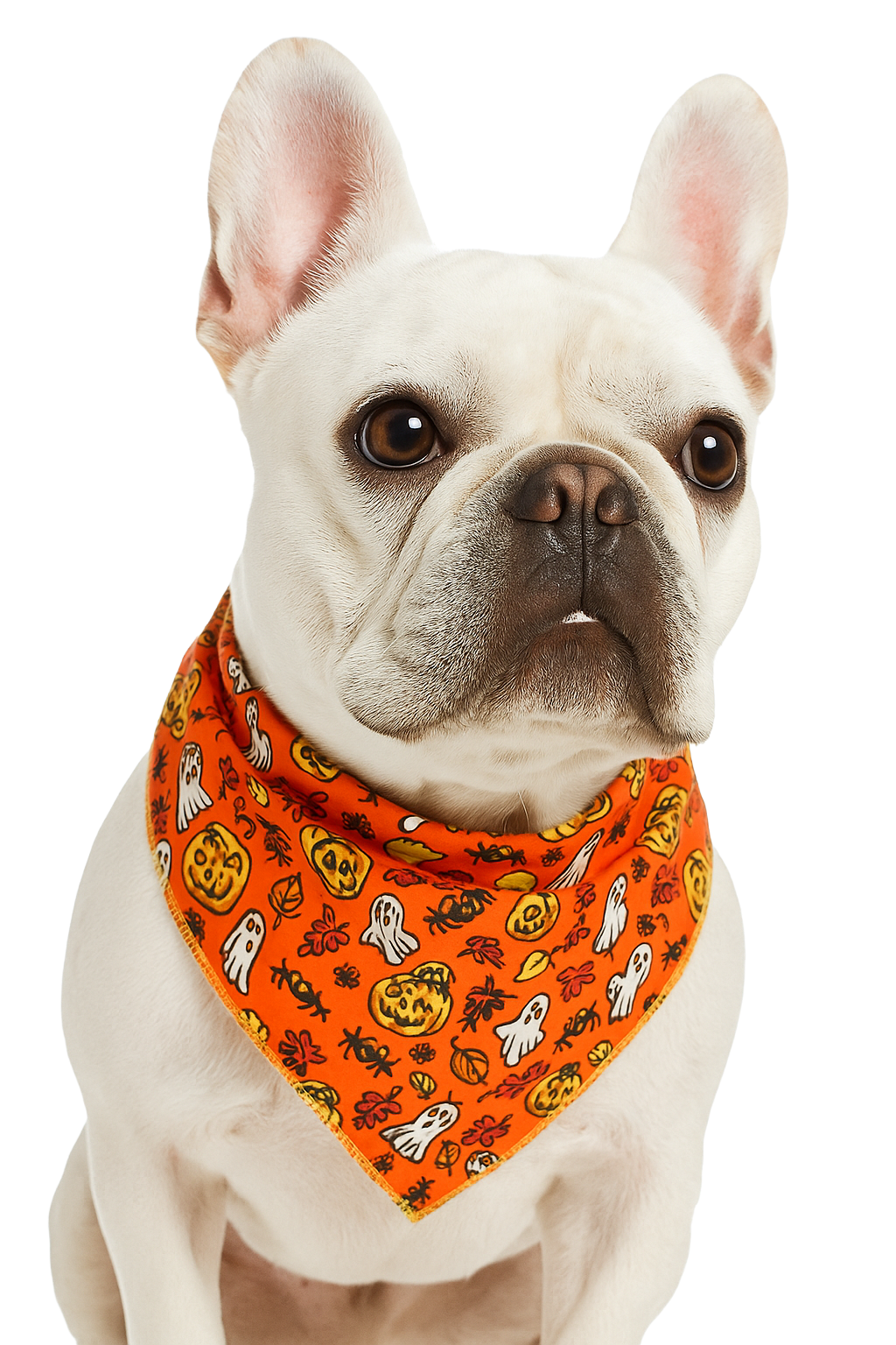 SA3141 Spooky Doggie Bandana, Brown