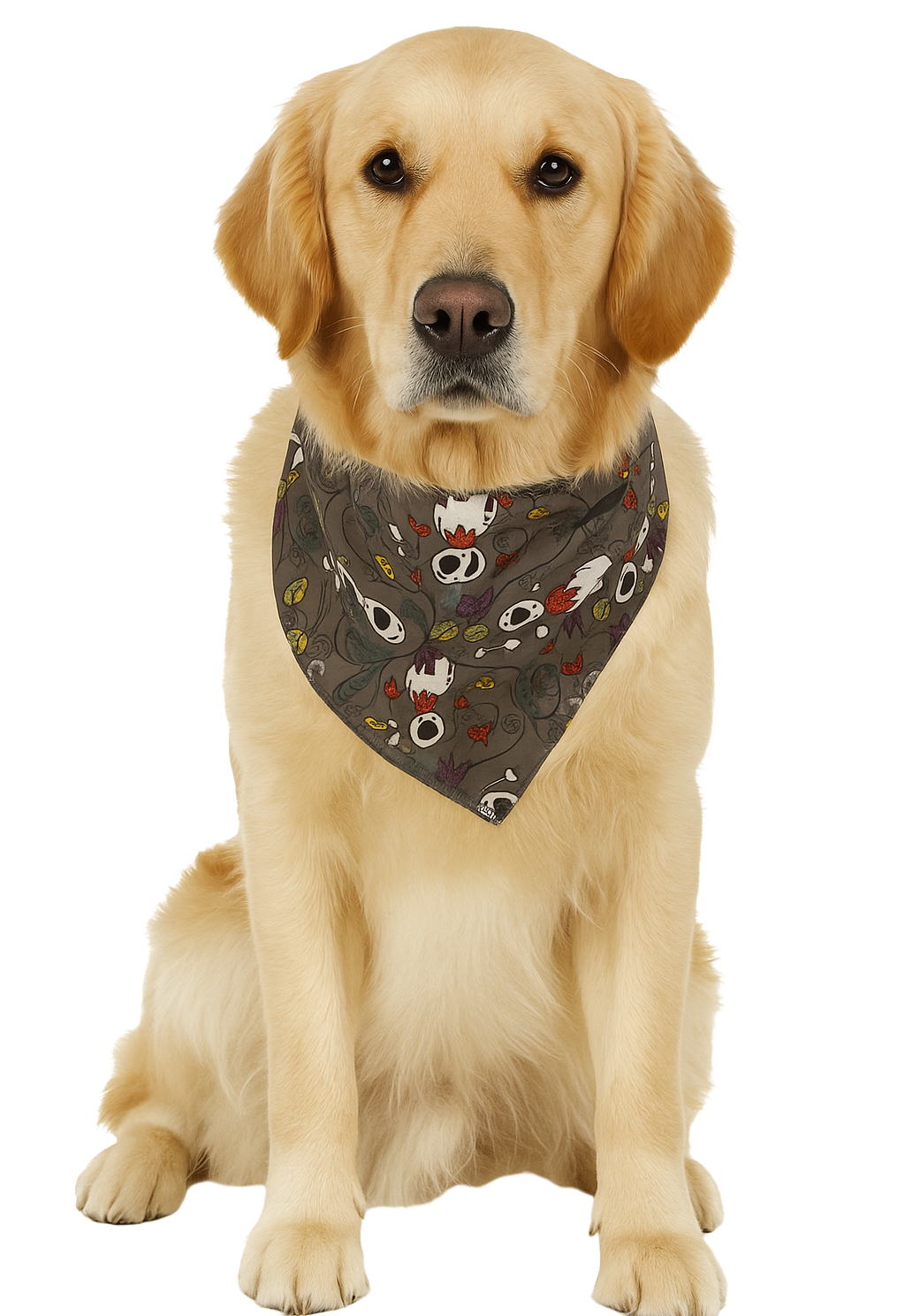 SA3050 Autumn Doggie Bandana, Gray