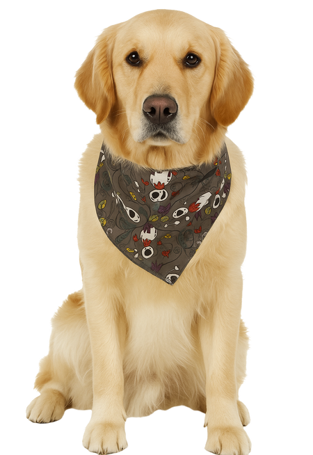 SA3050 Autumn Doggie Bandana, Gray