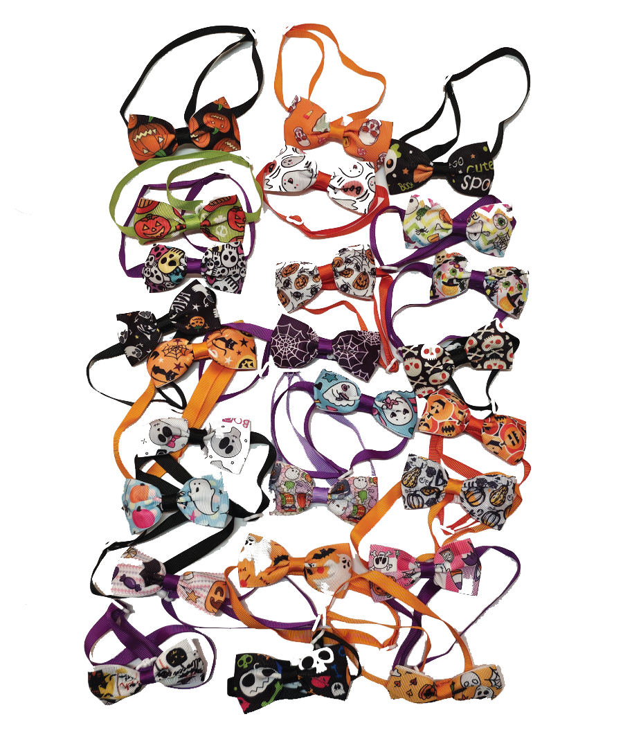 PKBT12 12 Mix Pack Halloween Bowties