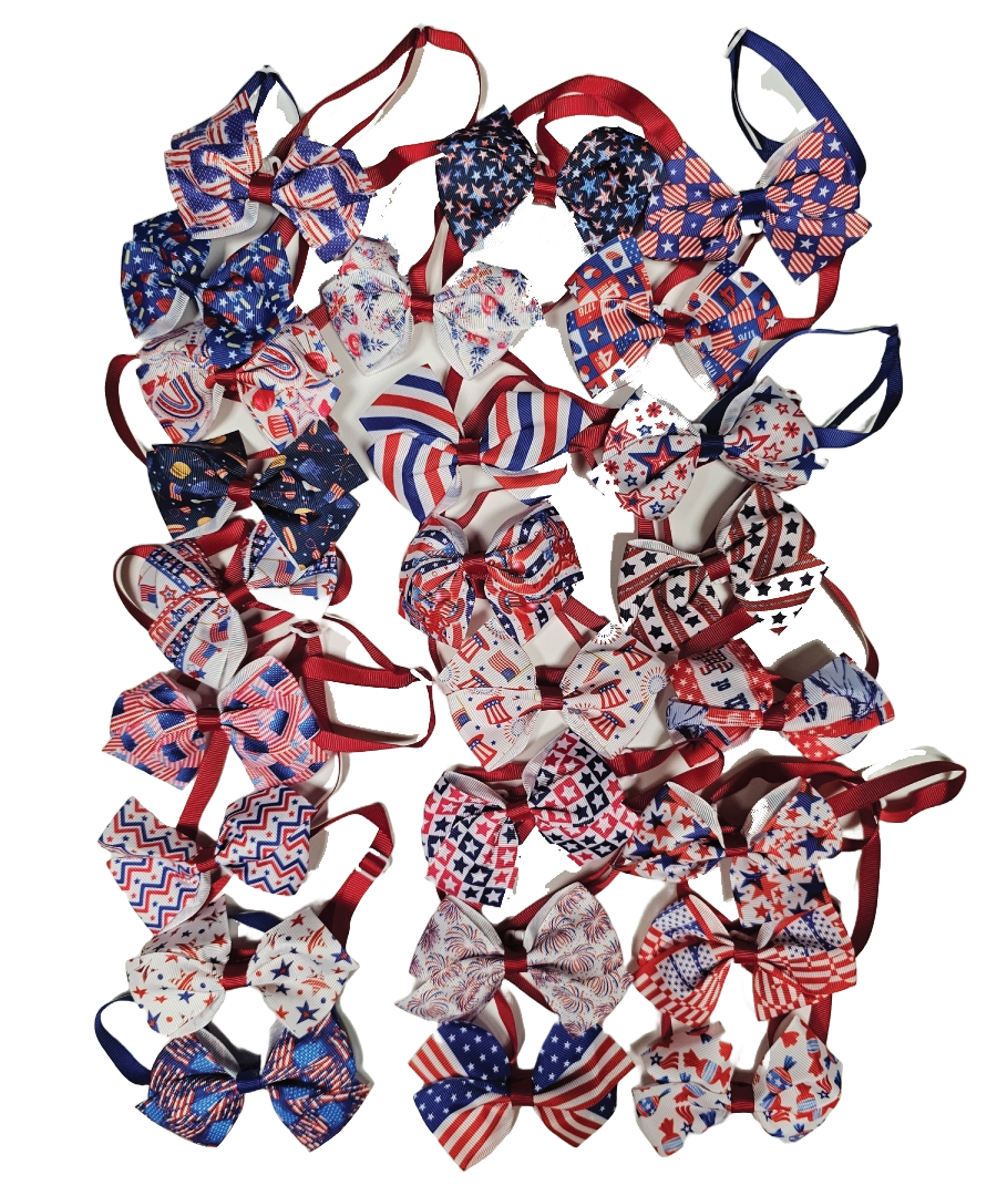 PKBT5 12 Mix Pack Patriotic Bowties