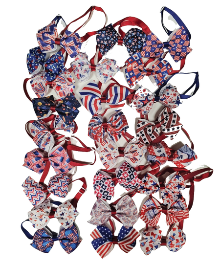 PKBT5 12 Mix Pack Patriotic Bowties