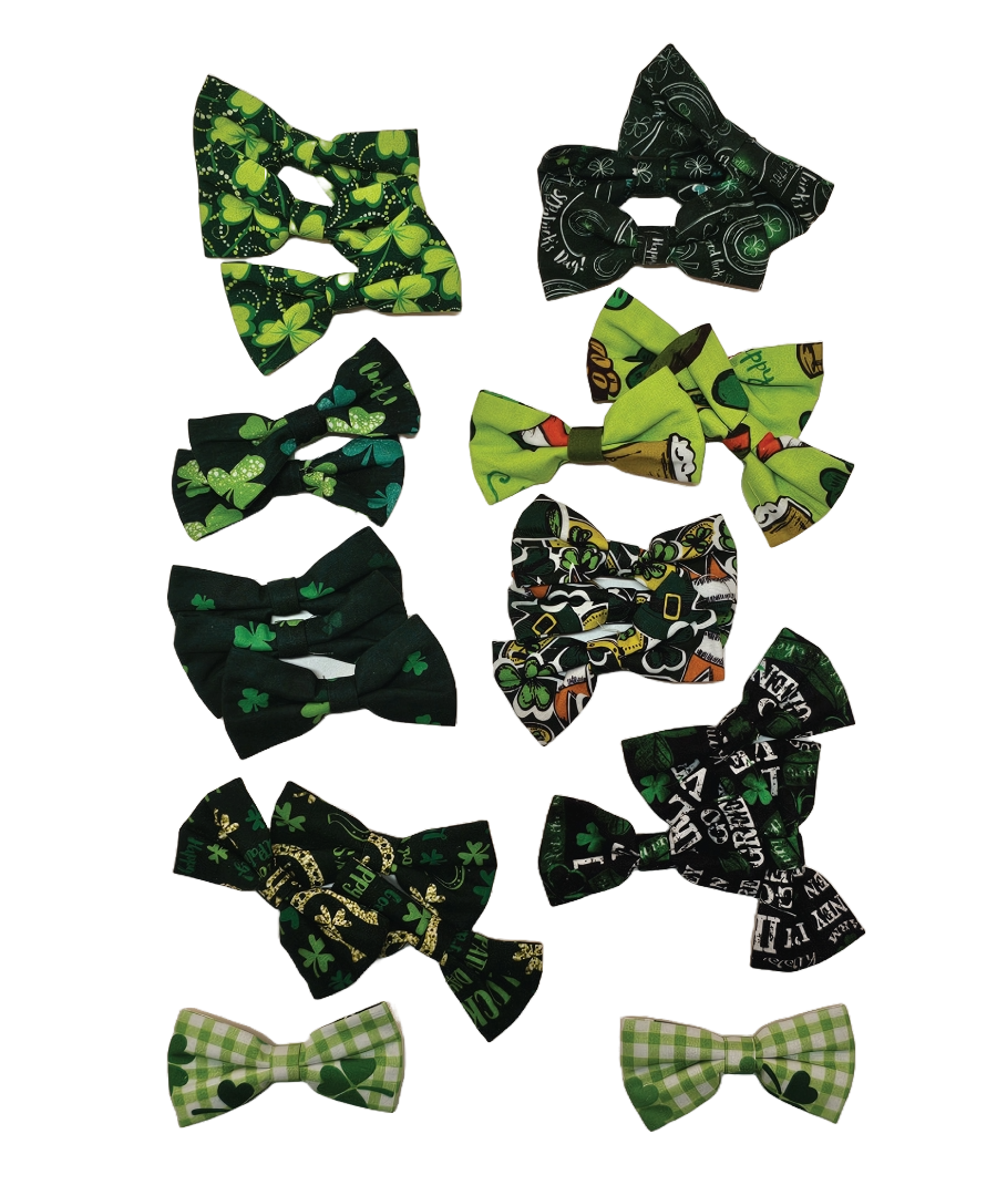 PKBT8 12 Mix Pack St. Patrick's Day Bowties