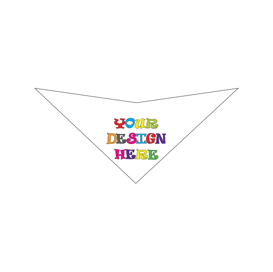 SA3505 Full Color All Over Print, Triangle Bandana