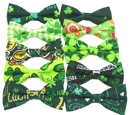 PKBT8 12 Mix Pack St. Patrick's Day Bowties