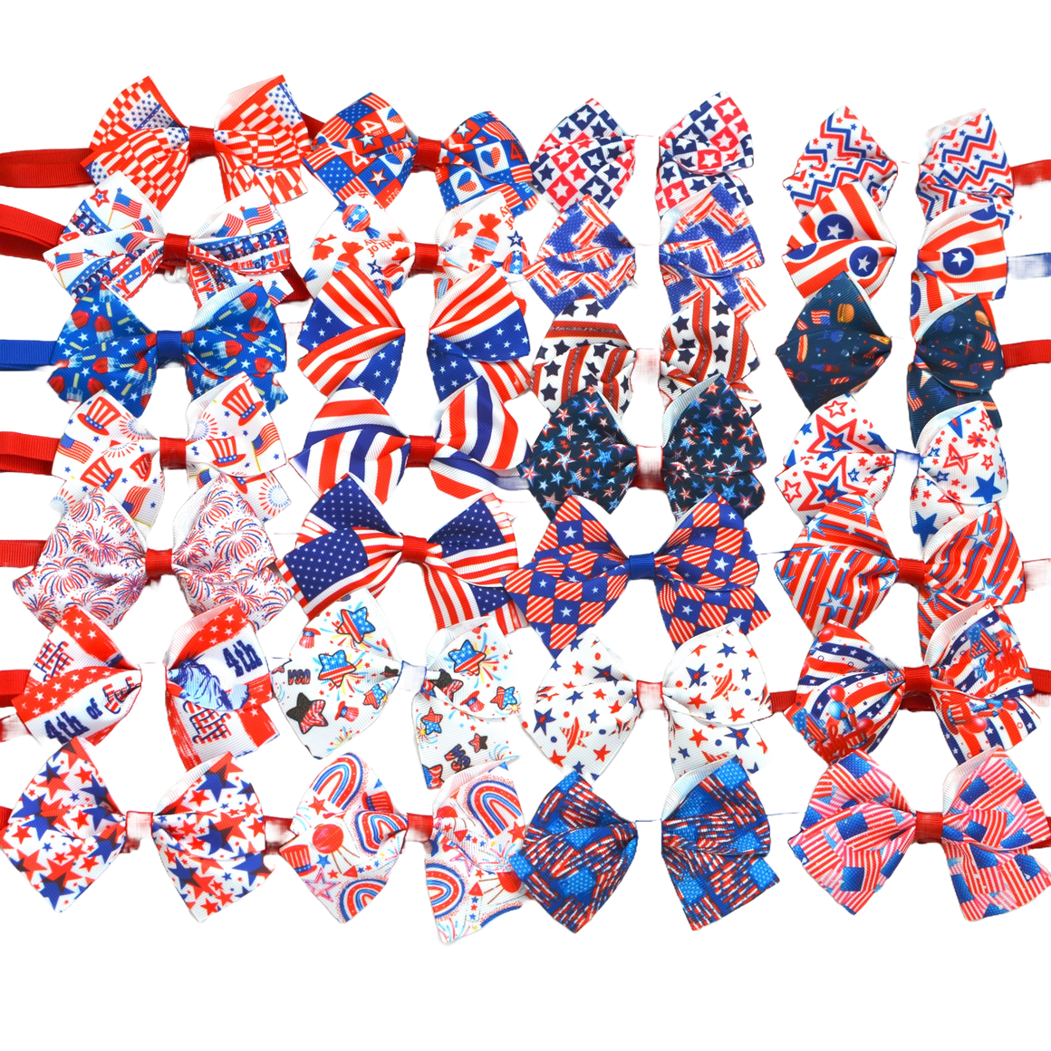 PKBT5 12 Mix Pack Patriotic Bowties