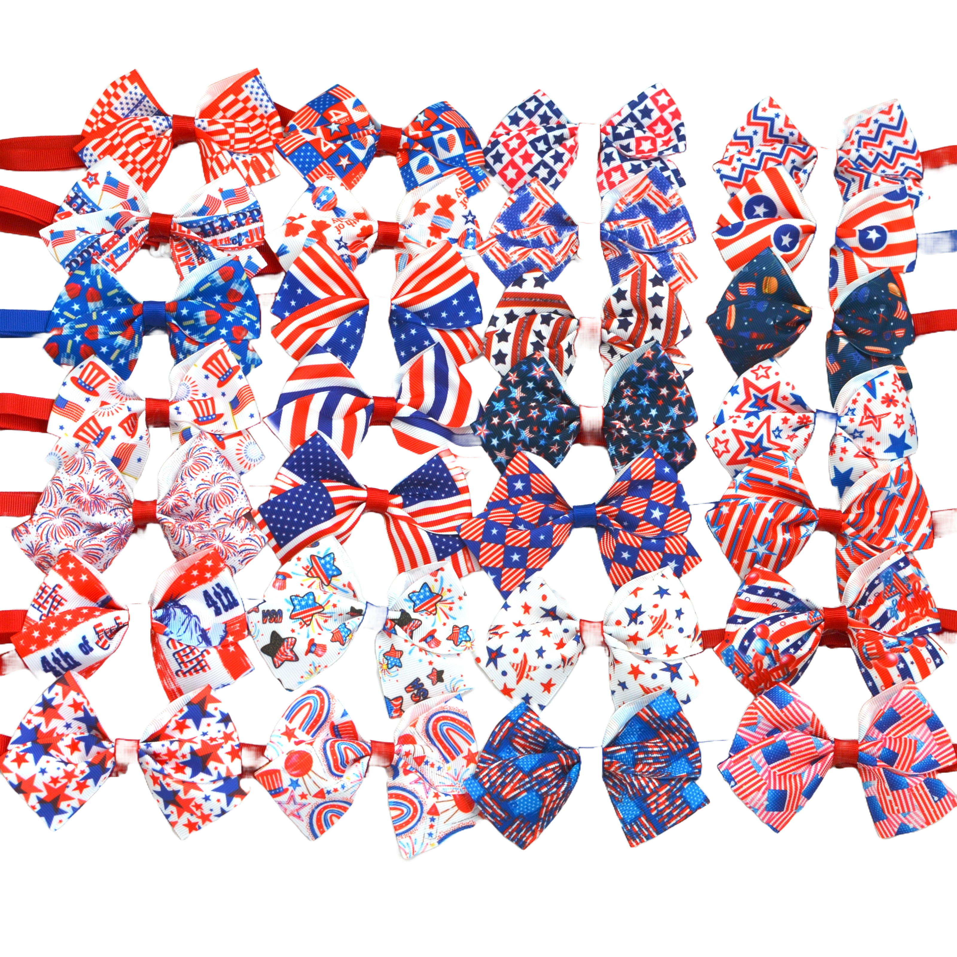 PKBT5 12 Mix Pack Patriotic Bowties
