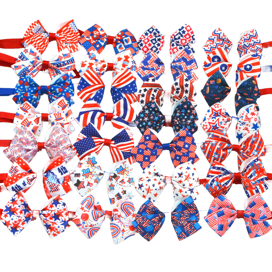 PKBT5 12 Mix Pack Patriotic Bowties
