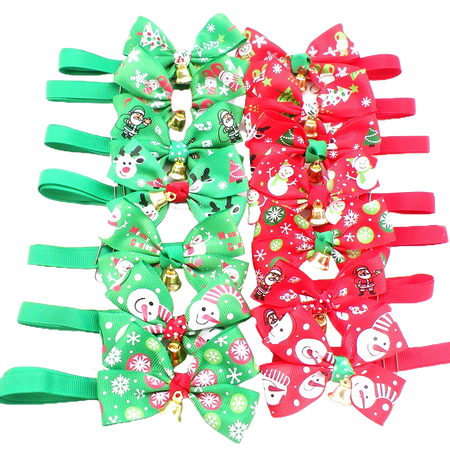 PKBT6 12 Mix Pack Christmas Bowties