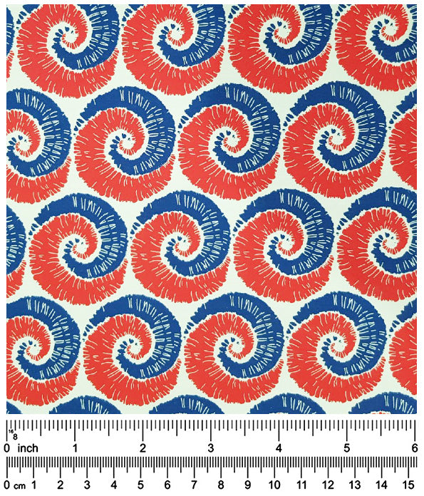 F7016 Patriotic Fabric, White