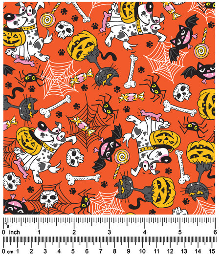 F7169 Halloween Fabric