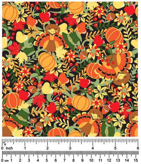 F7232 Thanksgiving Fabric