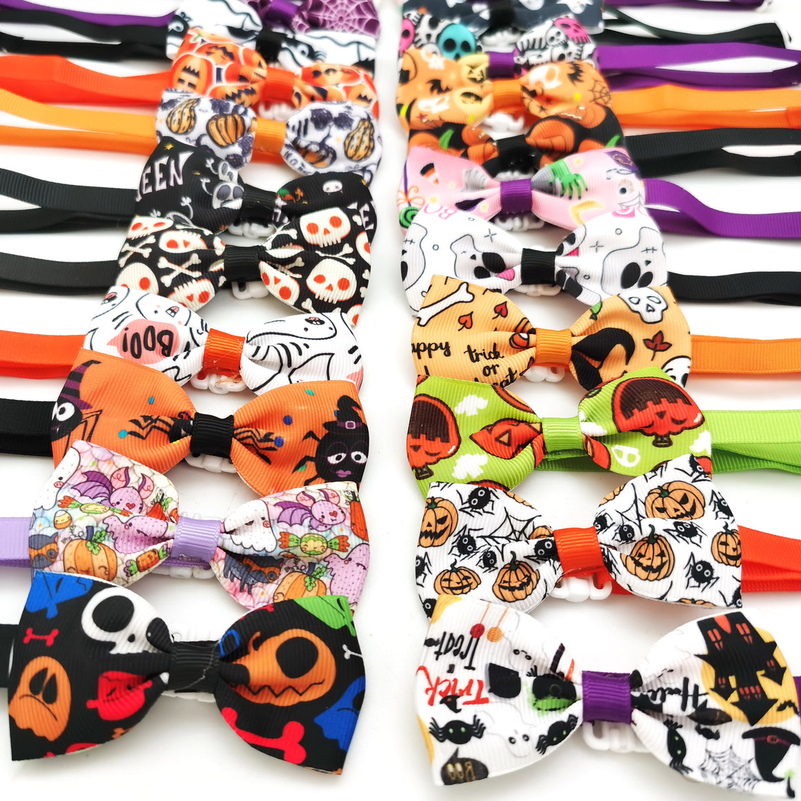 PKBT12 12 Mix Pack Halloween Bowties