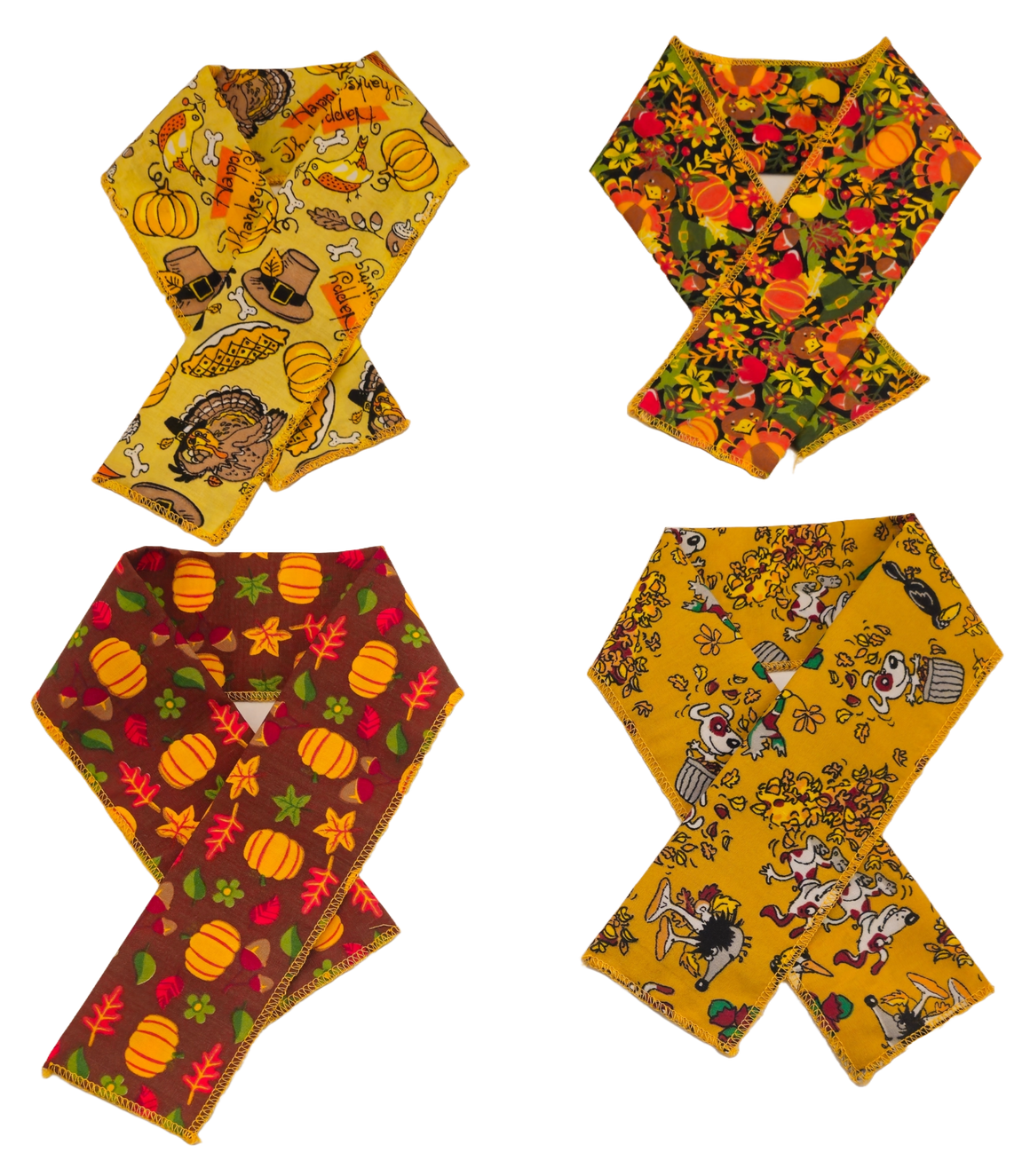 PKSCRF11 12 Assorted Fall/Thanksgiving Scarf 