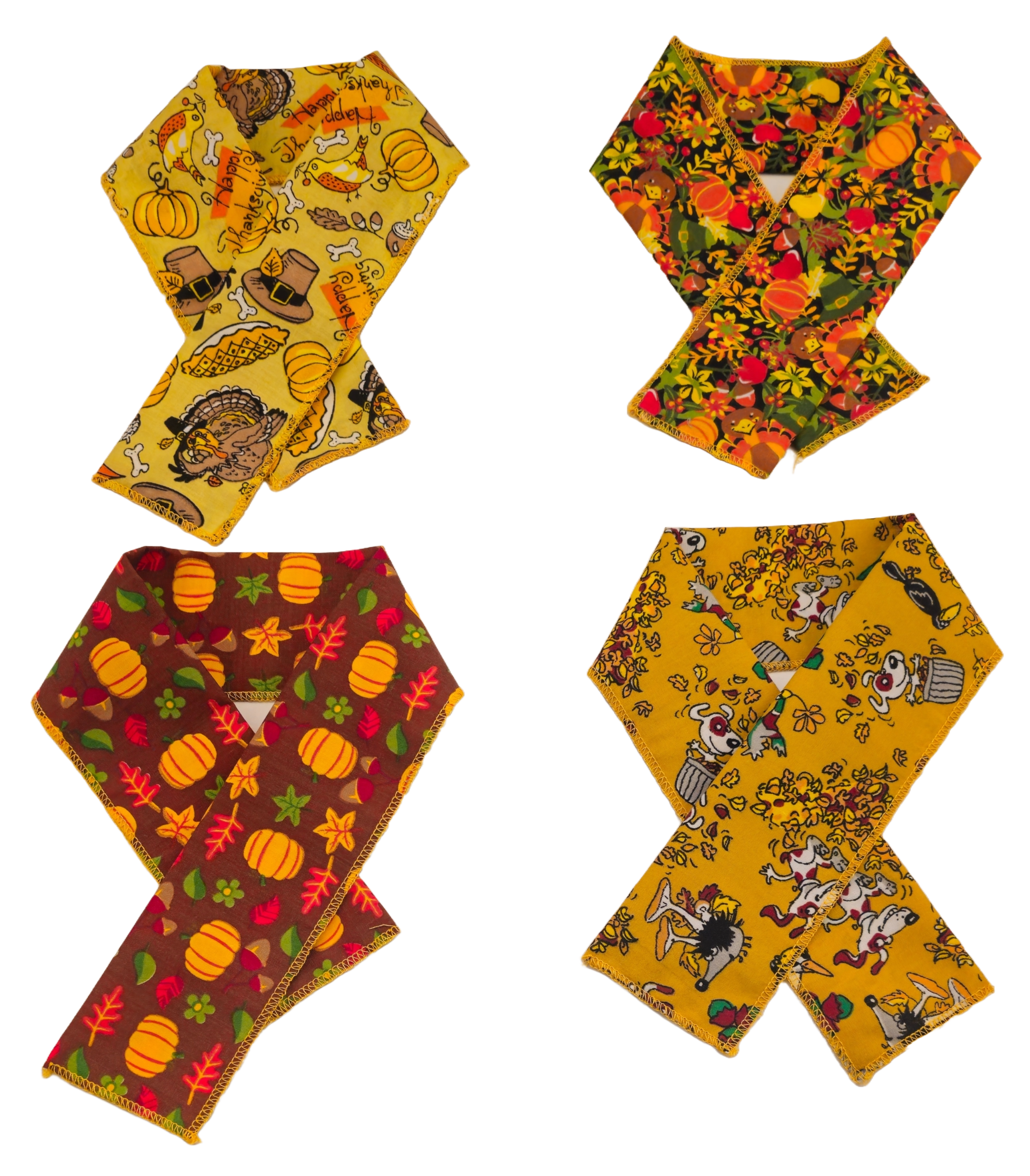 PKSCRF11 12 Assorted Fall/Thanksgiving Scarf 