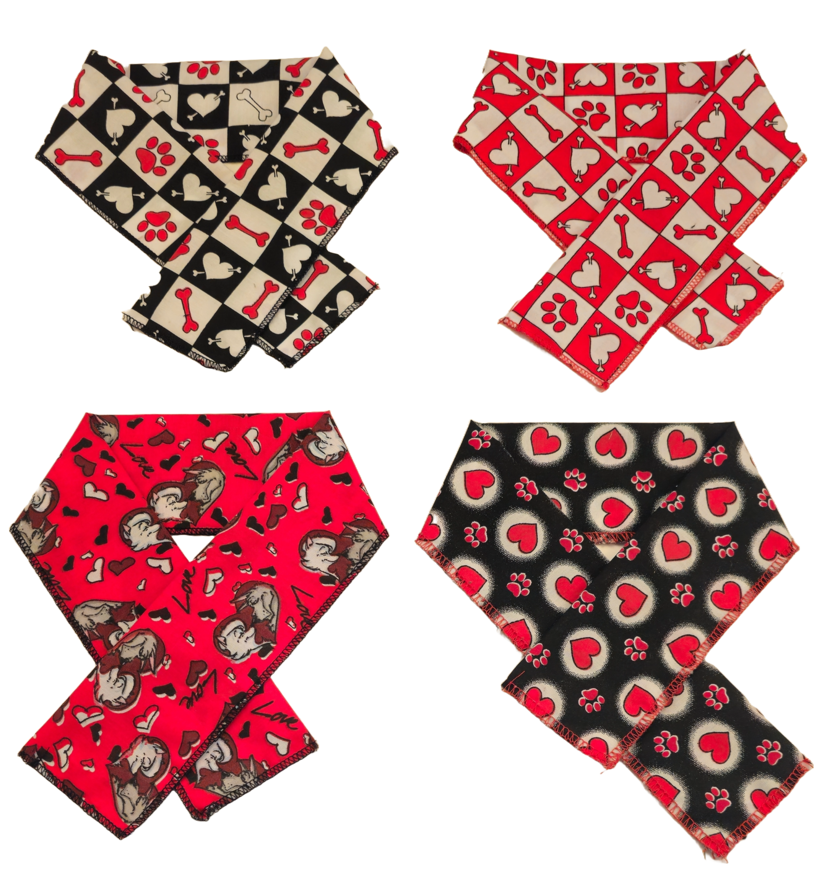 PKSCRF7 12 Assorted Valentine's Day Scarf 