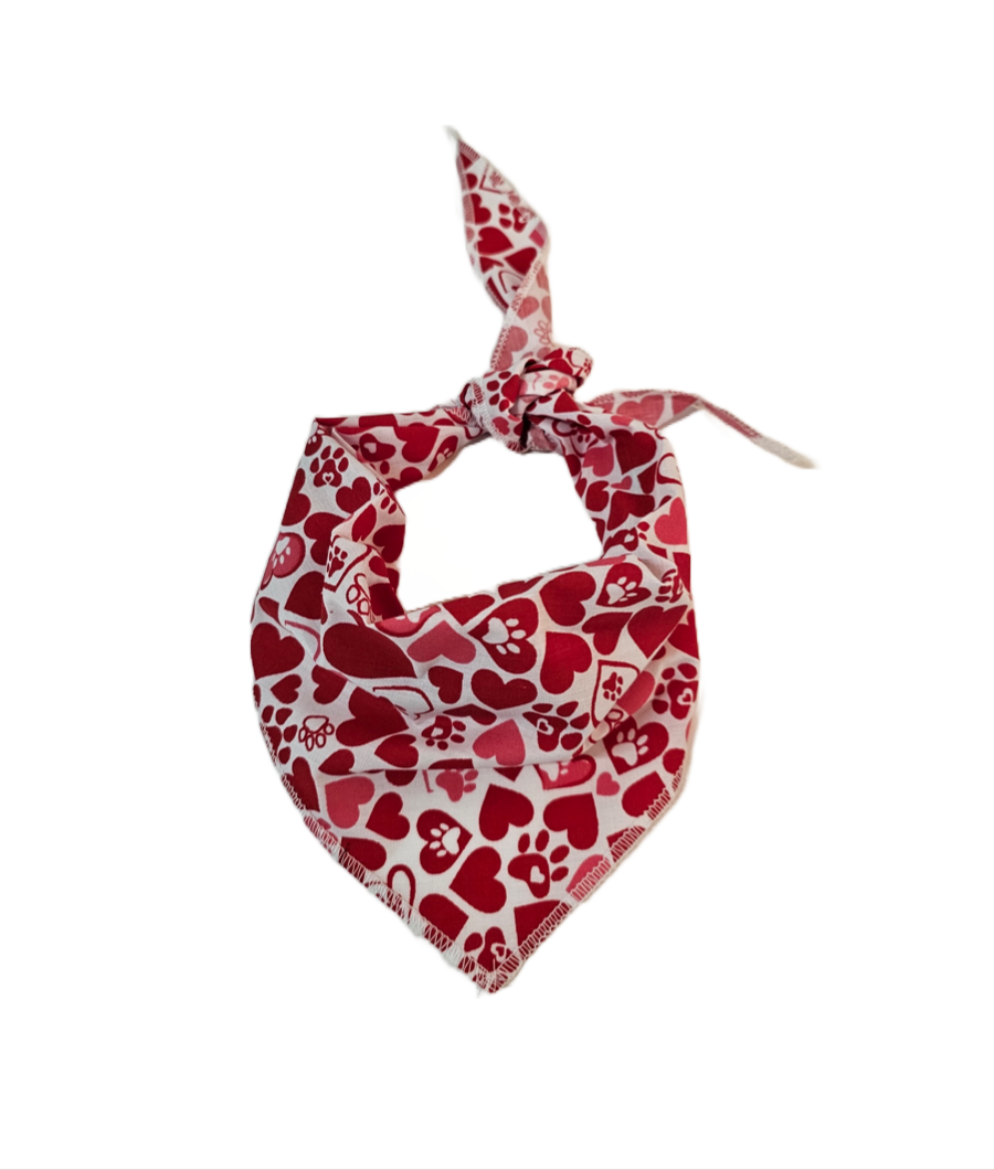 S3039 Valentine's Doggie Bandana