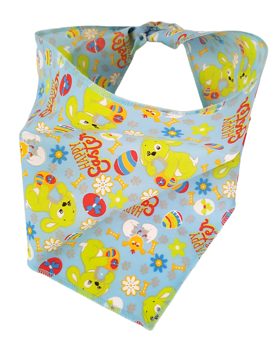 S3041 Easter Doggie Bandana, Blue