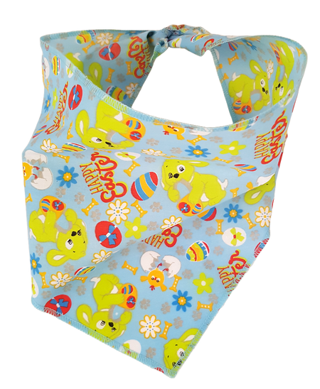 S3041 Easter Doggie Bandana, Blue