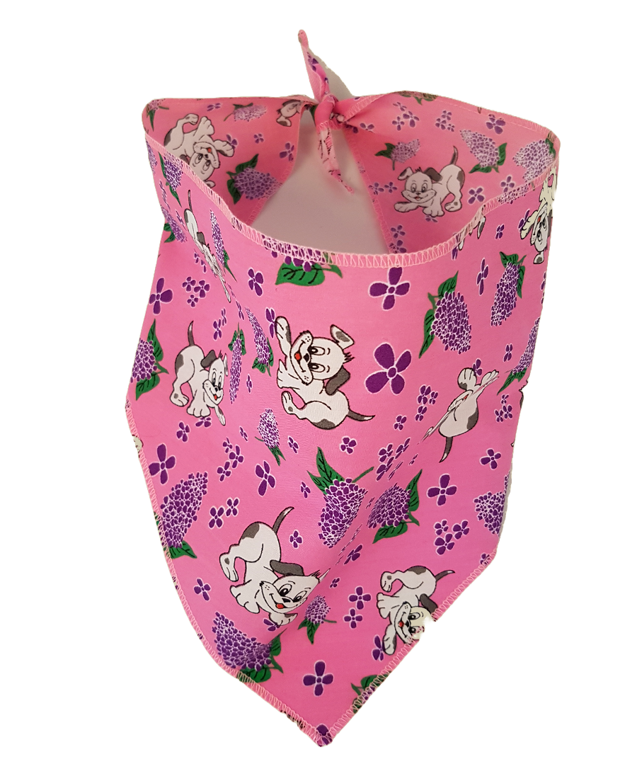 SA3065 Spring Doggie Bandana, Pink