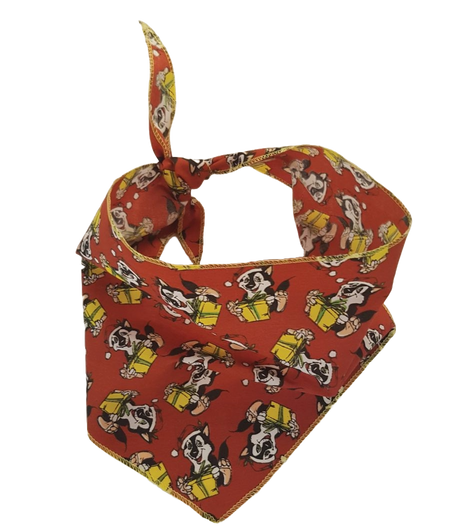 SA3101 Christmas Bandana, Red