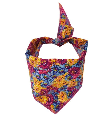 S3110 Summer Flowers  Bandana