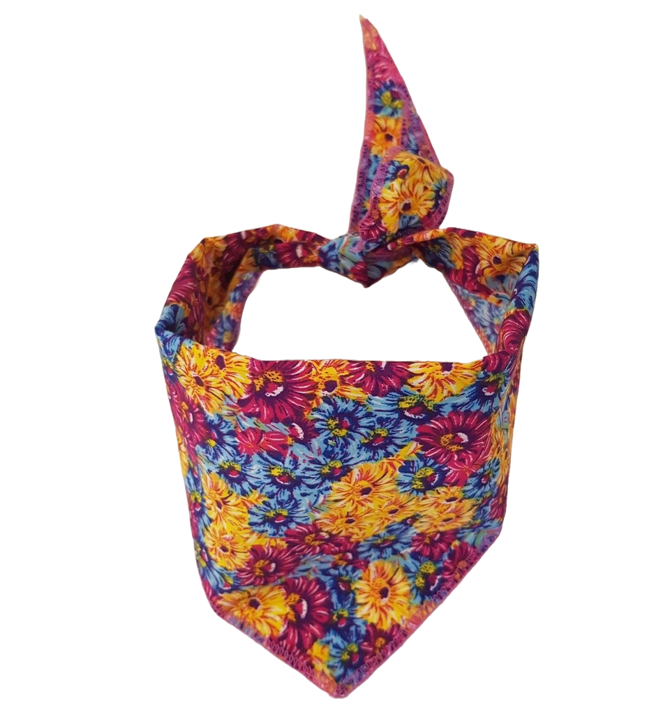 S3110 Summer Flowers  Bandana